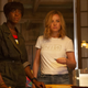 Maria and Carol are surprised about something in Captain Marvel.